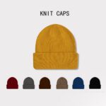 Knit Hat Double-layered cap