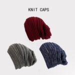 Slouchy Beanie Two-tone slouch hat
