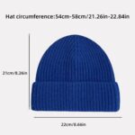 Knit Hat Drawstring Cap