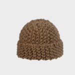 Knit Hat Icelandic Hairy Melon Rind
