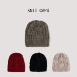 Knit Hat Sichuan-style Perforated Pattern