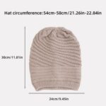 Slouchy Beanie Spiral Stacking Cap