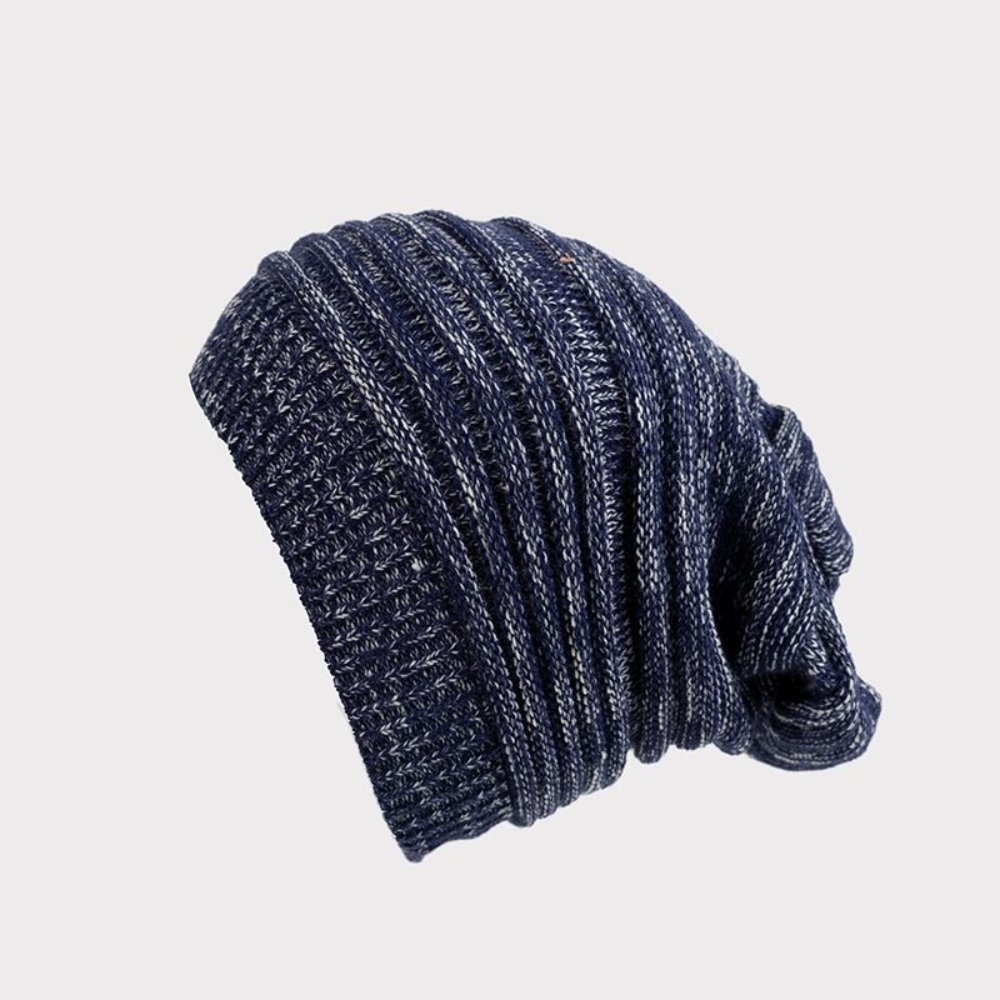 Slouchy Beanie Two-tone slouch hat