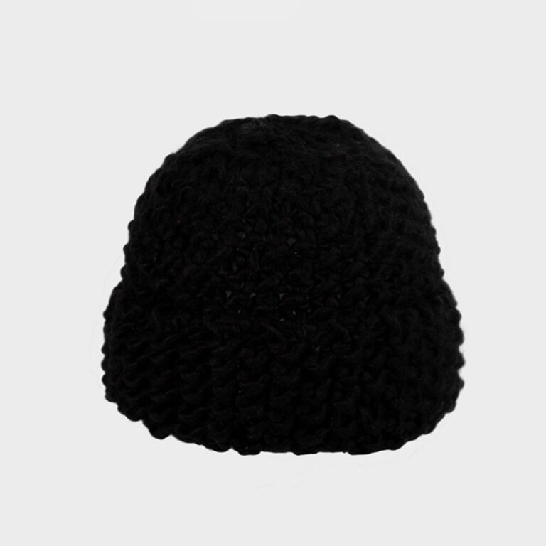 Knit Hat Icelandic Hairy Melon Rind