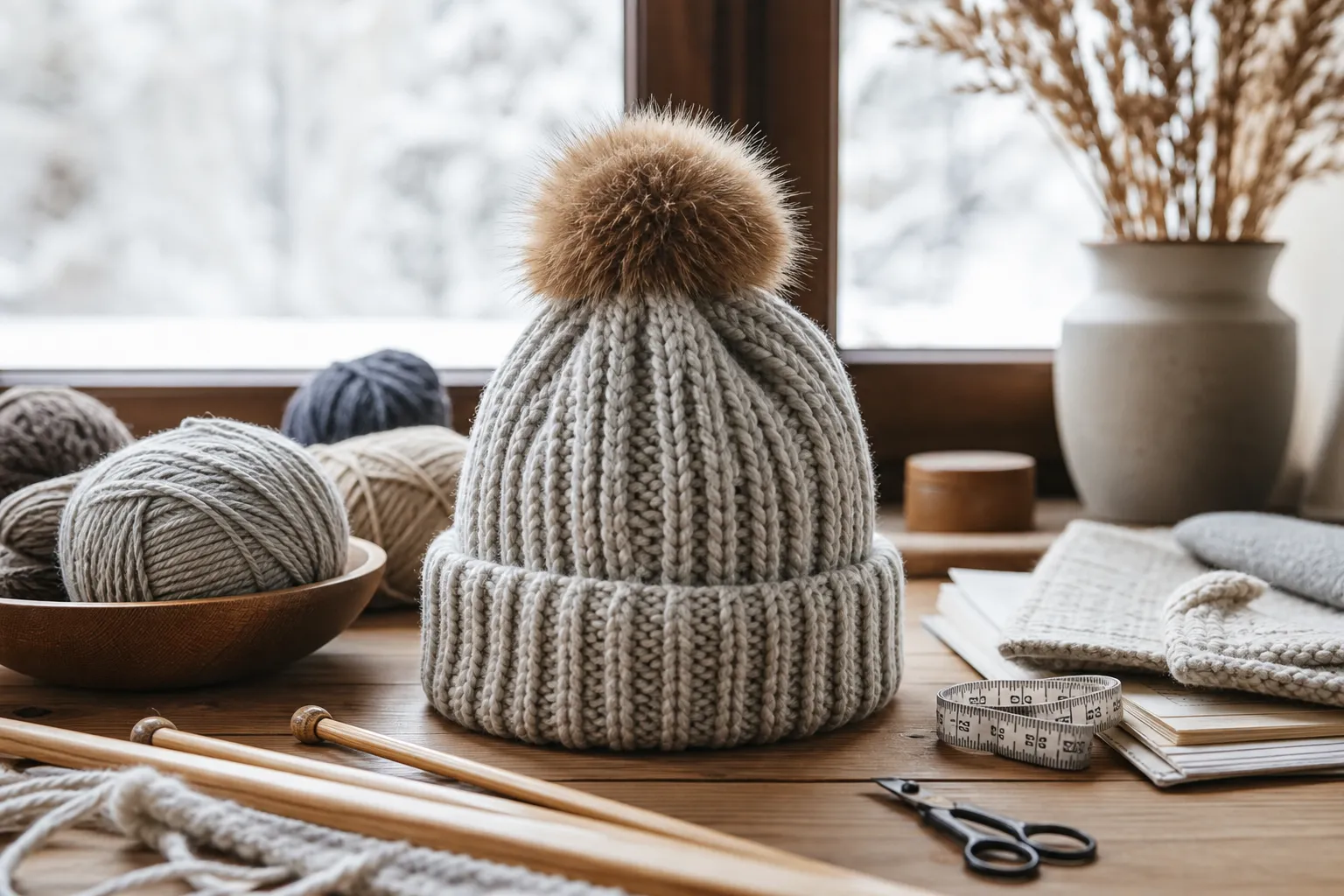 A Beginner's Guide to Choosing and Knitting Your Own Knit Hat hero image